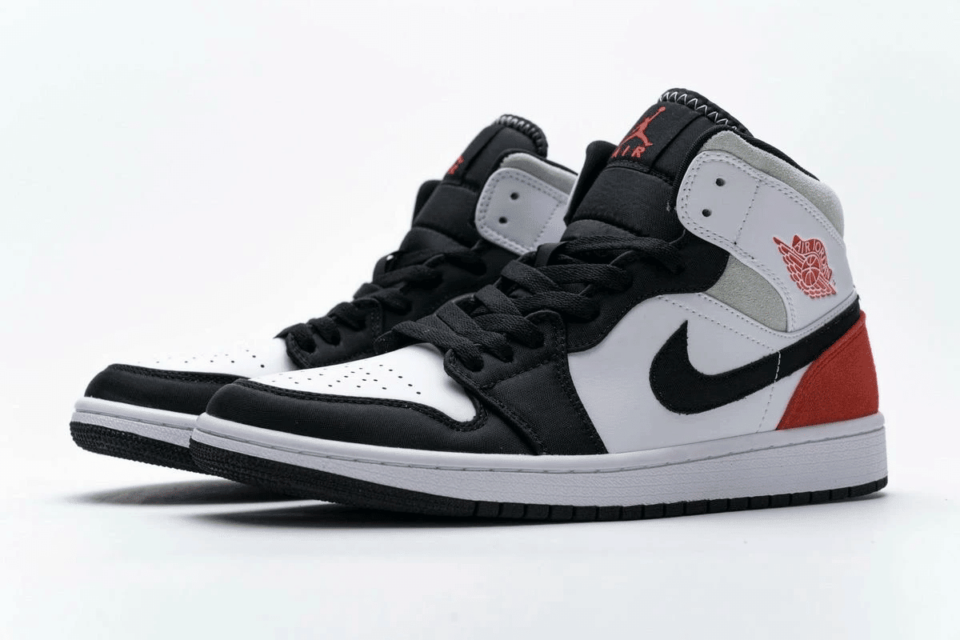 Men's Air Jordan 1 Mid Se Union-inspired Black Toe Sneakers