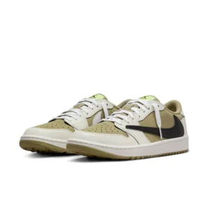 Travis Scott x Air Jordan 1 Low Golf “Olive” Men’s Golf Shoes