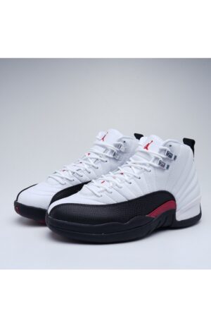 Nike Air Jordan 12 Retro “Taxi” – Black/White-Taxi-University Red