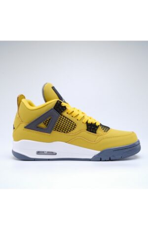 Air Jordan 4 Retro “Lightning” – 2021 Remaster – Yellow/Grey/White