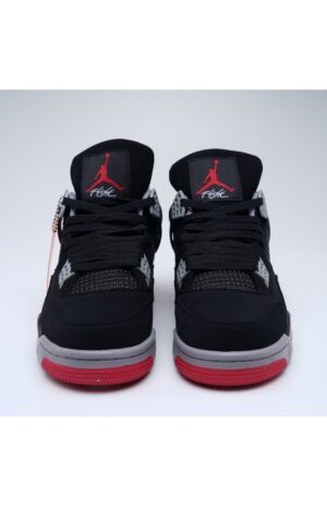 Air Jordan 4 Retro “Bred” 2019 (GS) – Black/Cement Grey-Fire Red