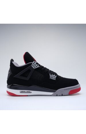 Air Jordan 4 Retro “Bred” 2019 (GS) – Black/Cement Grey-Fire Red