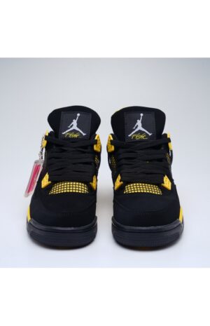 Air Jordan 4 Retro “Thunder” – Black/Yellow – 2023 Release