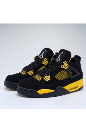 Air Jordan 4 Retro “Thunder” – Black/Yellow – 2023 Release