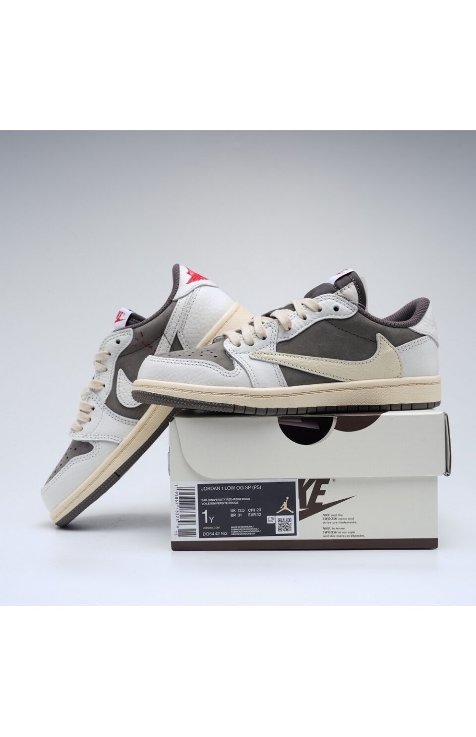 Travis Scott X Air Jordan 1 Low Og Sp "sail/ridgerock