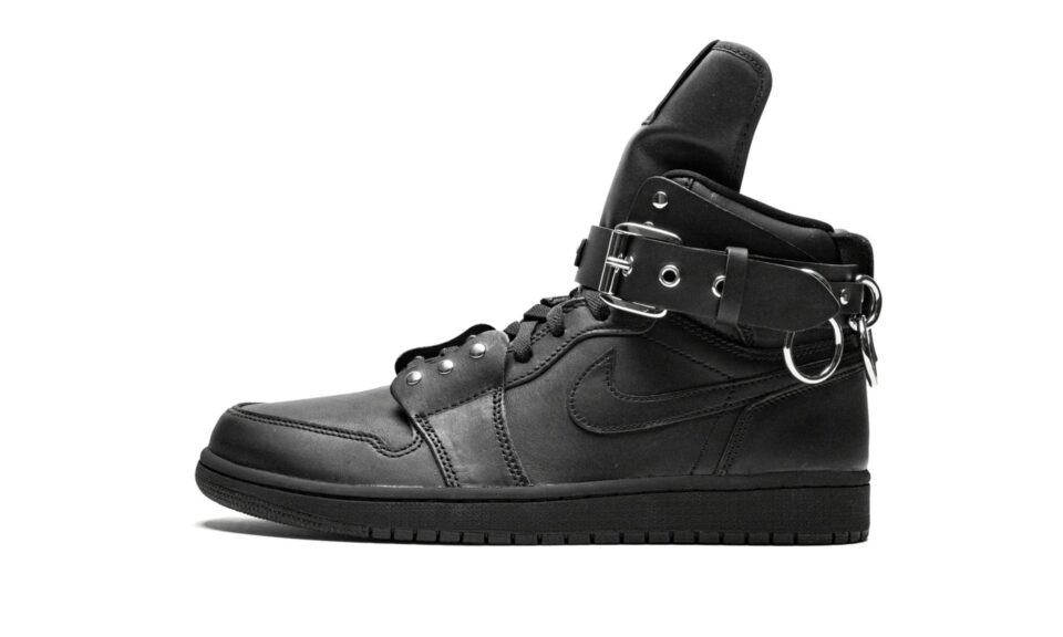 Air Jordan 1 Hi Strap Sp-c Comme Des Garons Black