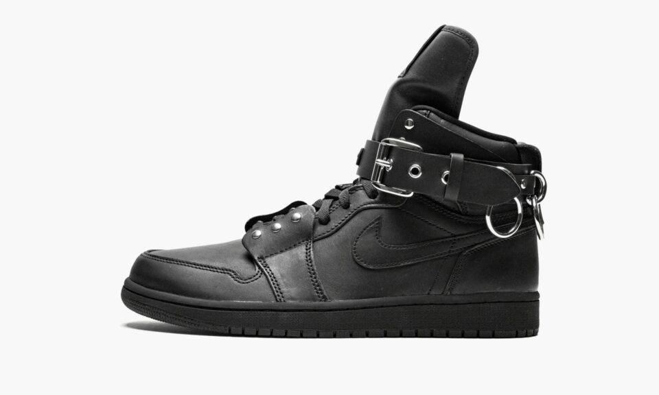 Air Jordan 1 Hi Strap Sp-c Comme Des Garons Black