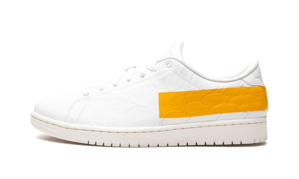 Air Jordan 1 Centre Court White University Gold