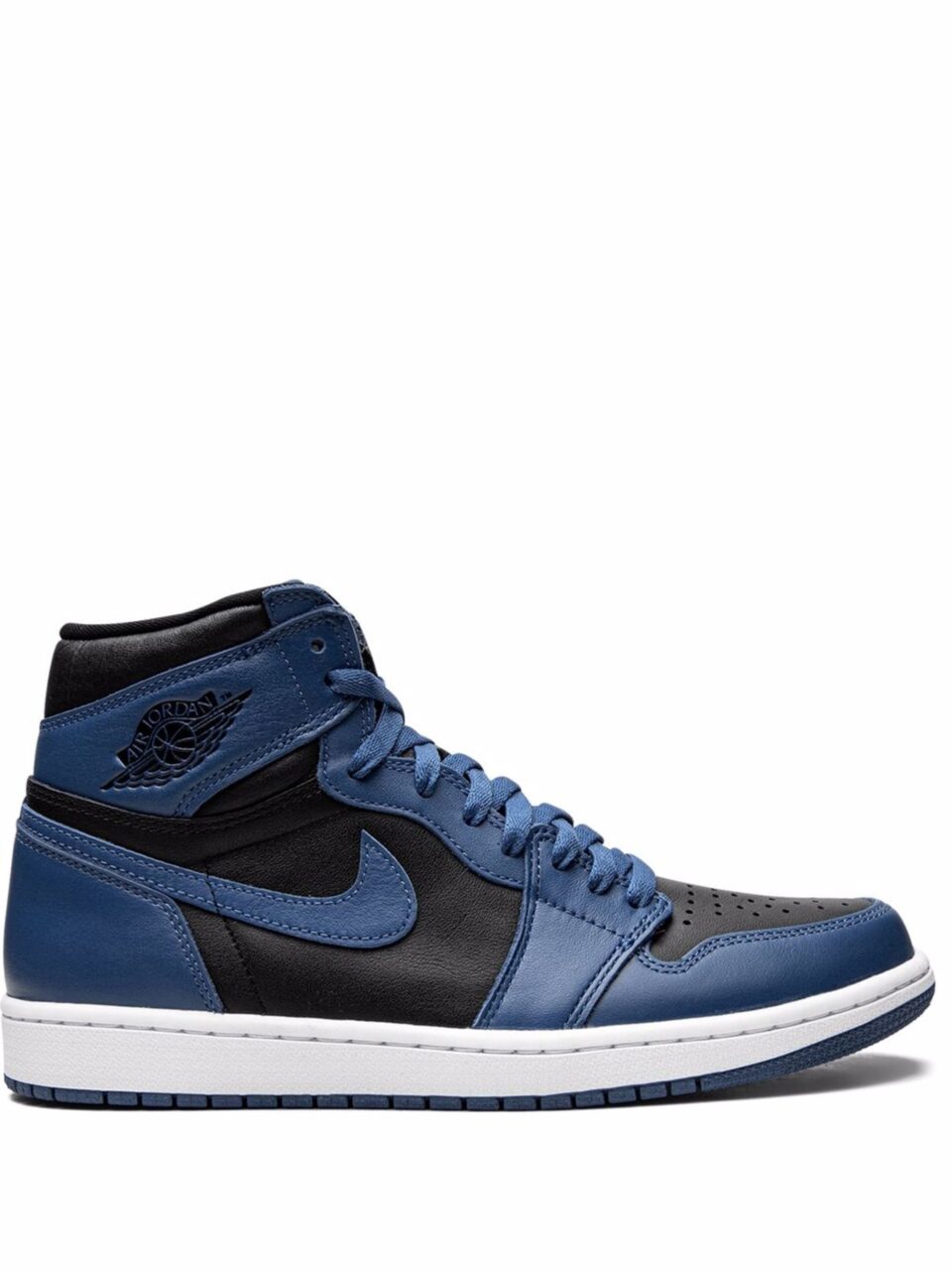 Air Jordan 1 High Og Dark Marina Blue - Leather Basketball Shoes