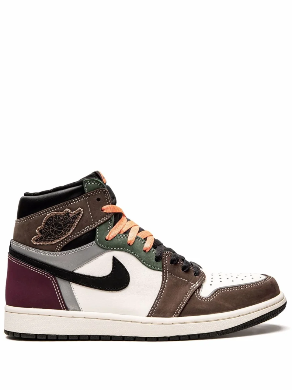 Air Jordan 1 High Og Hand Crafted Sneakers: Premium Leather