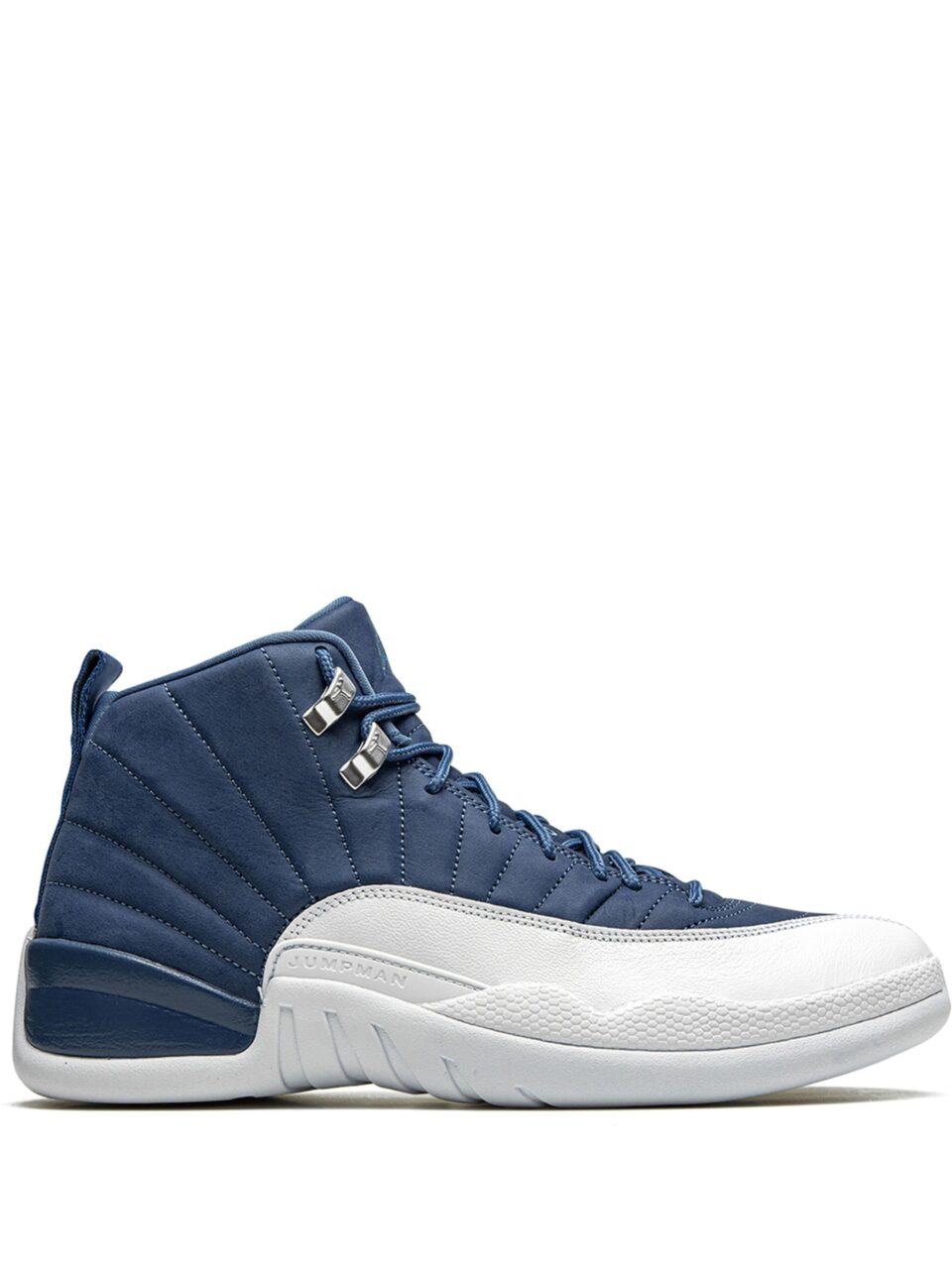 Air Jordan 12 Retro Indigo Basketball Shoes - Leather Upper