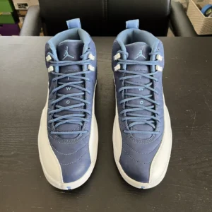 Air Jordan 12 Retro Indigo Basketball Shoes – Leather Upper