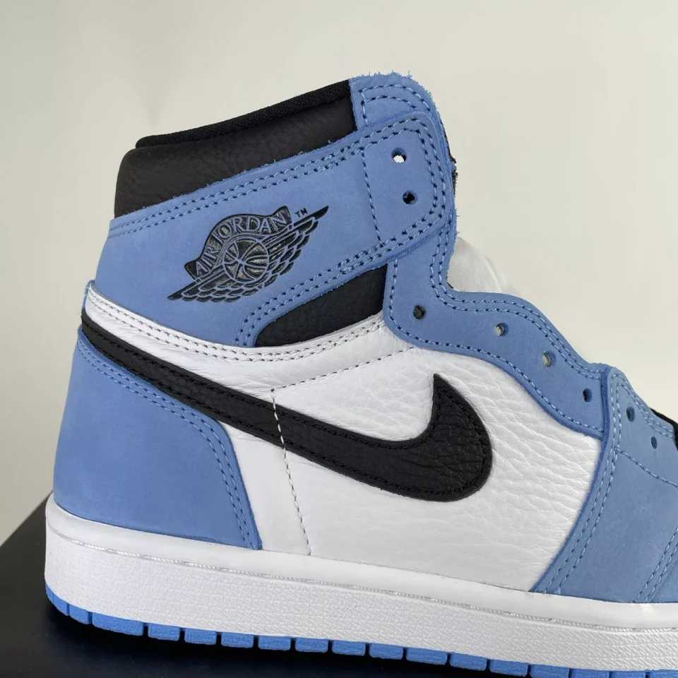 Air Jordan 1 High Og University Blue - Leather Basketball Shoes