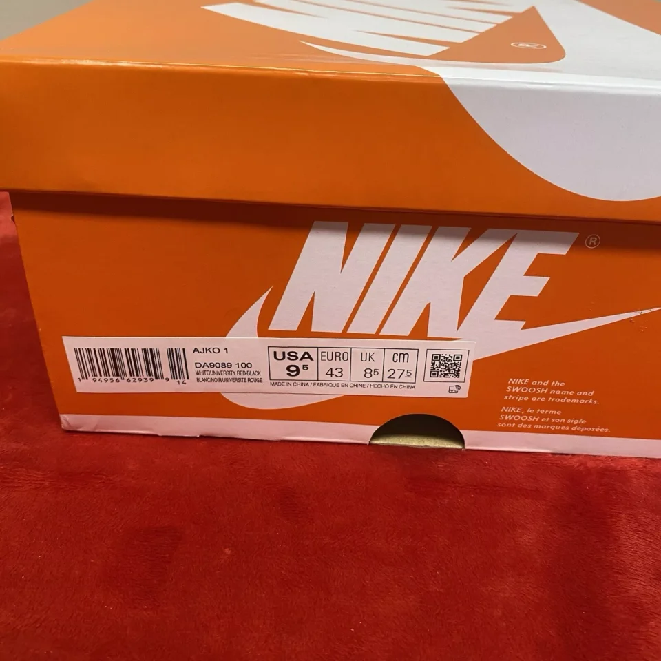 Air Jordan 1 Ko Chicago Canvas High-top Sneakers