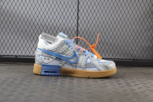 Nike Air Rubber Dunk x Off-White UNC (Blue) – Durable Rubber Upper