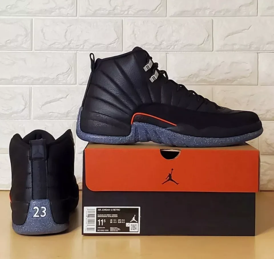 Air Jordan 12 Retro Utility Sneakers - Durable Design