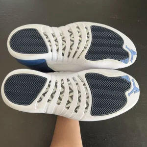 Air Jordan 12 Retro Indigo Basketball Shoes – Leather Upper
